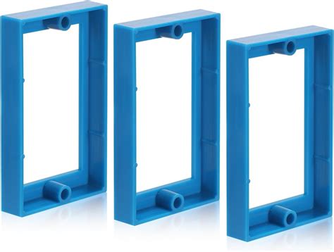 junction box opening extender|adjustable outlet box extenders.